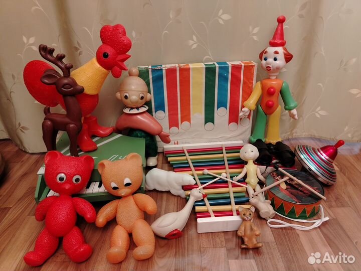 Куклы и игрушки СССР Много