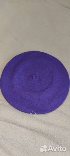 Комплект шапка + шарф, берет