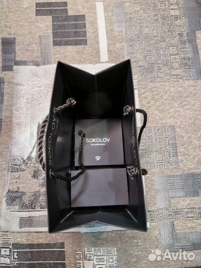 Коробка подарочная + пакет Sokolov diamonds