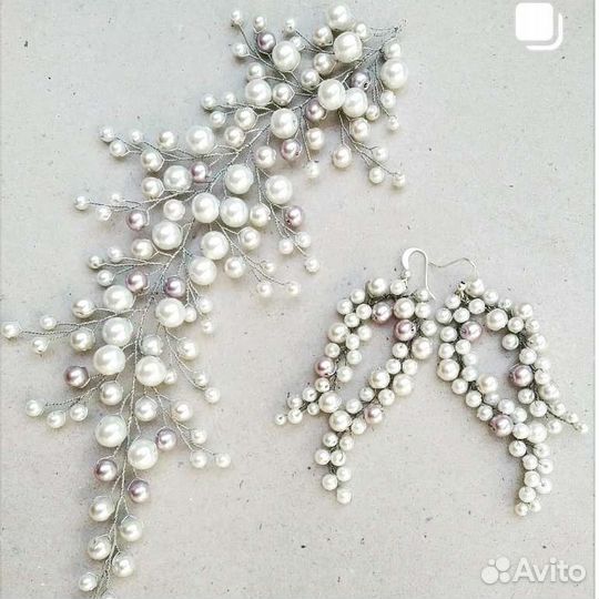 Свадебные Веточки для волос