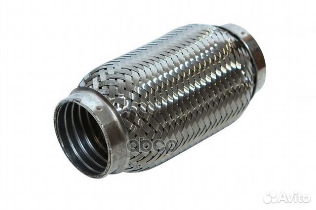 Гофра глушителя 45x120 в 3-ой оплетке interlock