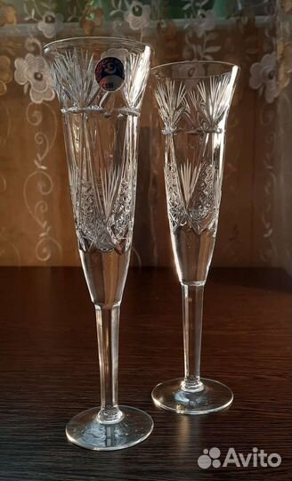 Дятьковский хрусталь. Фужеры