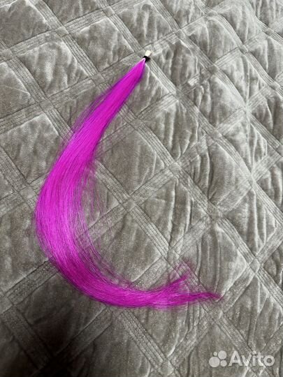 Цветные пряди,натуральные