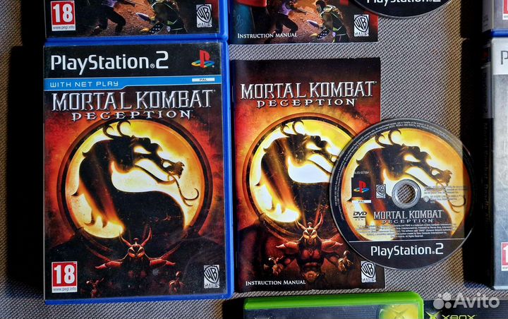 Mortal kombat PS2 и xbox original