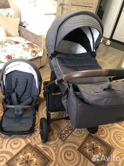 Прогулочная коляска capella epika 3в 1