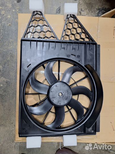 Вентилятор охлаждения на volkswagen polo