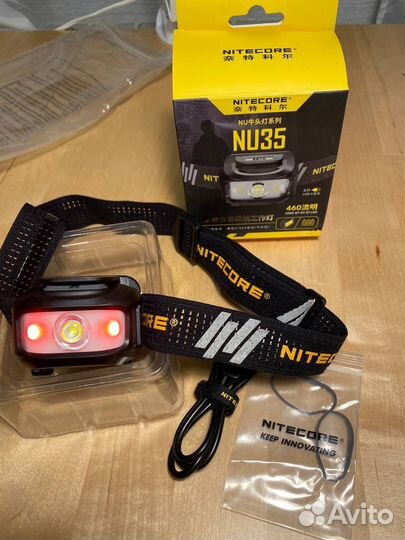 Налобный фонарь nitecore