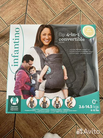 Рюкзак переноска кенгуру infantino