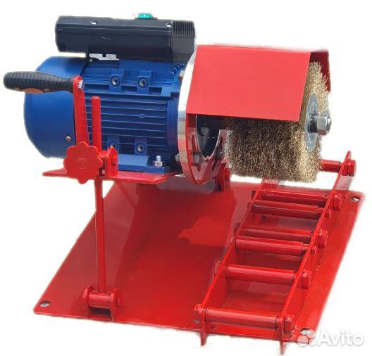 Зачистной станок для профильной трубы