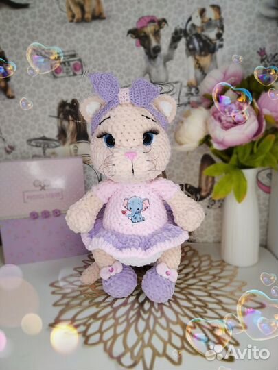 Вязаная кошка
