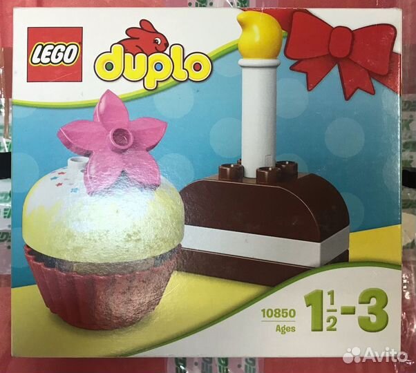 Конструктор lego duplo 10850 Мой именинный пирог