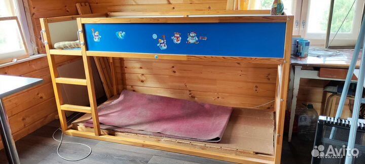 Детская кровать Икея Кюра