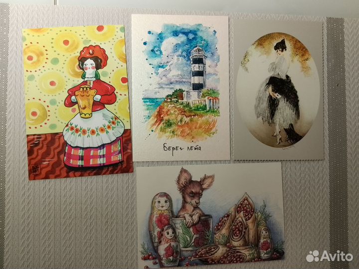 32 Открытки для посткроссинга