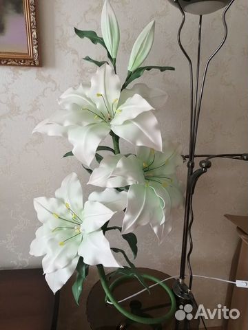 Светильник - Лилия (из изолона)