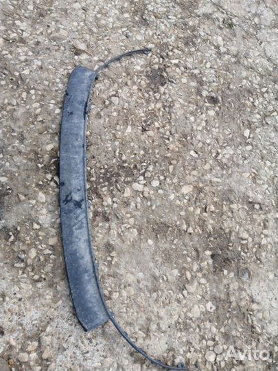 Спойлер губа переднего бампера Kia seed cd 2018