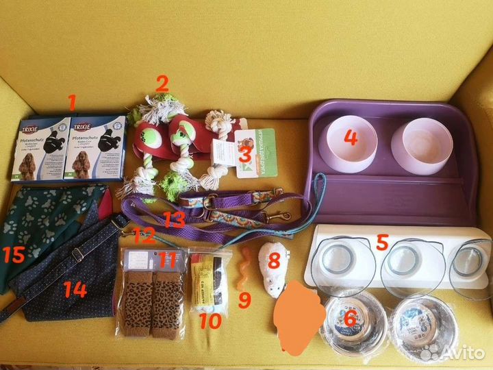 Товары для собак и кошек амуниция игрушки