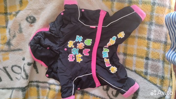 Комбинезон для маленькой собаки девочки