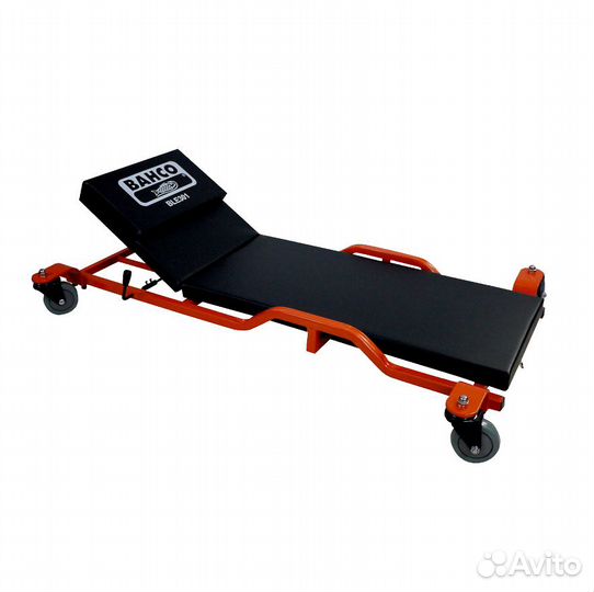 Лежак подкатной металлический 40