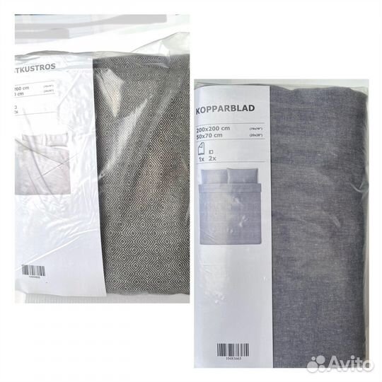 Постельное белье Икеа Люктэсмин Наттэсмин