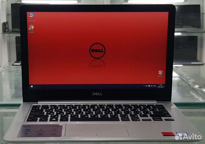 Компактный Ноутбук Dell i5 8gb nvme IPS FHD