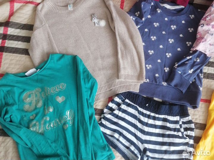 Пакет вещей для девочки 110-116
