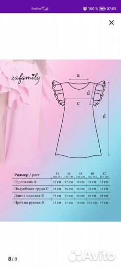 Платье для девочки