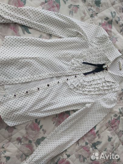 Блузка маленькая леди 10/12 лет