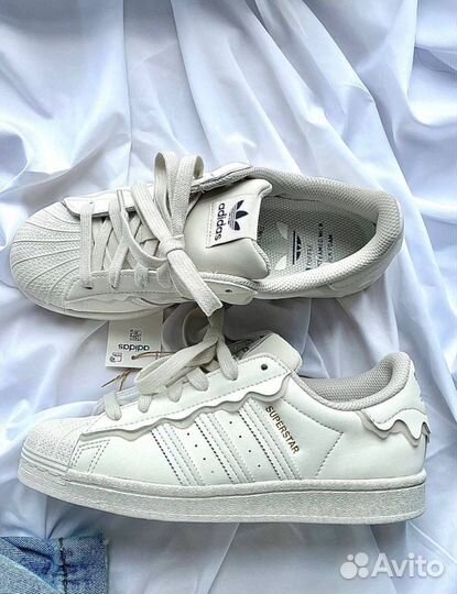 Кроссовки Adidas Superstar белые