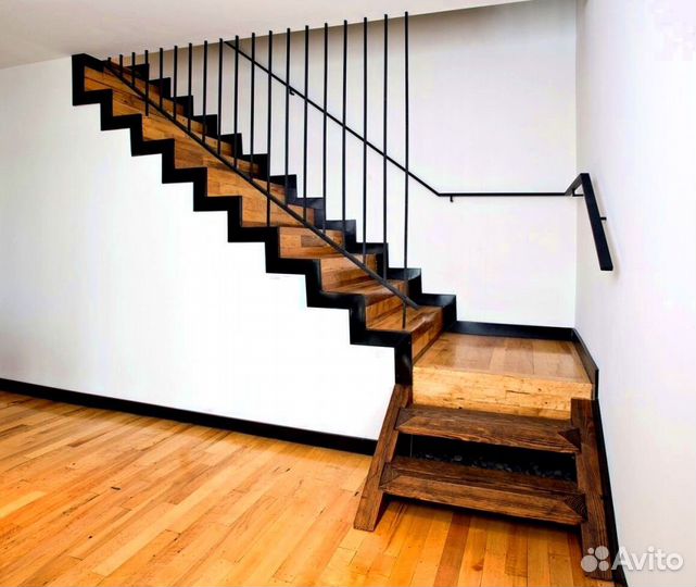 Металлокаркас для лестницы 