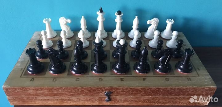 Шахматы СССР (карболит, доска - 40*40 см)