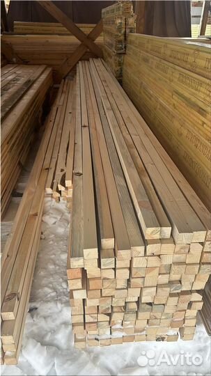 Брусок строганый / калиброванный / профилированный