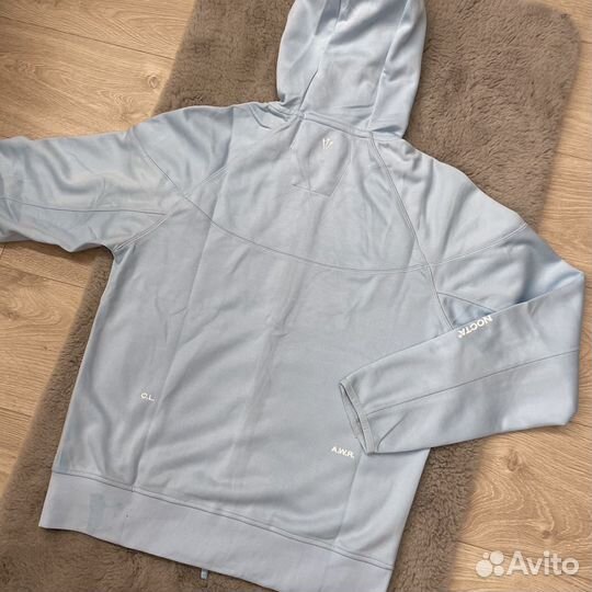 Зип худи Nike Tech Fleece Nocta Голубая Толстовка