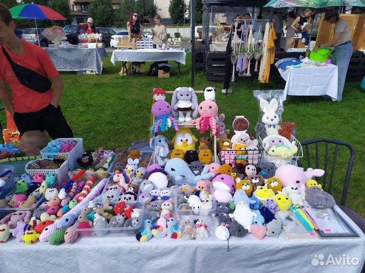 Мягкие грушки ручной работы