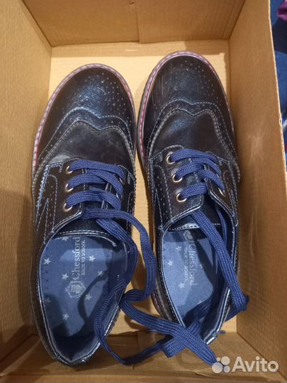 Ботинки для девочек 34