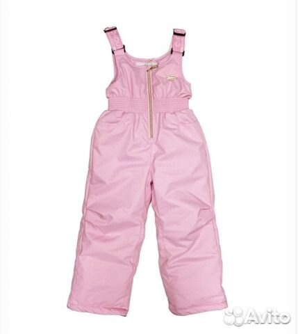 Полукомбинезон зимний на девочку