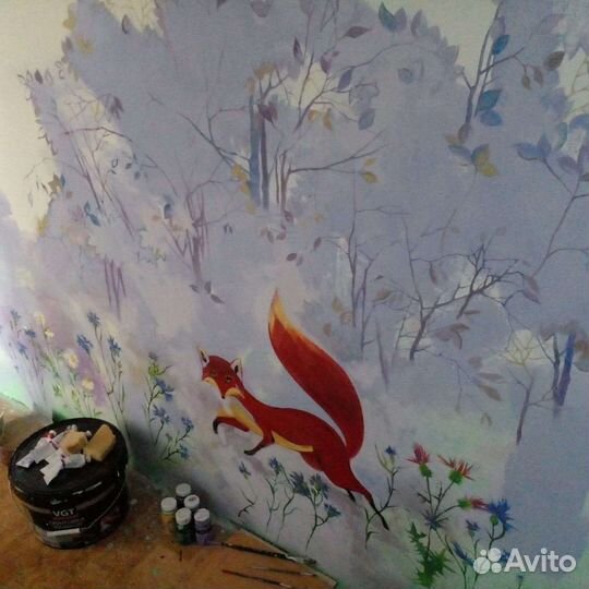 Выполнение художественных росписей