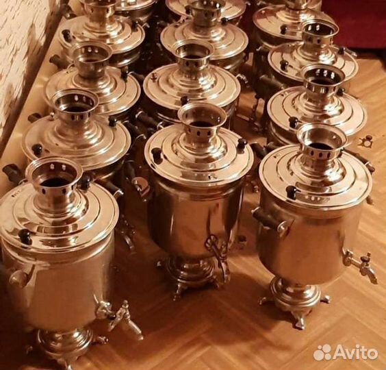 Самовар на дровах старинный СССР