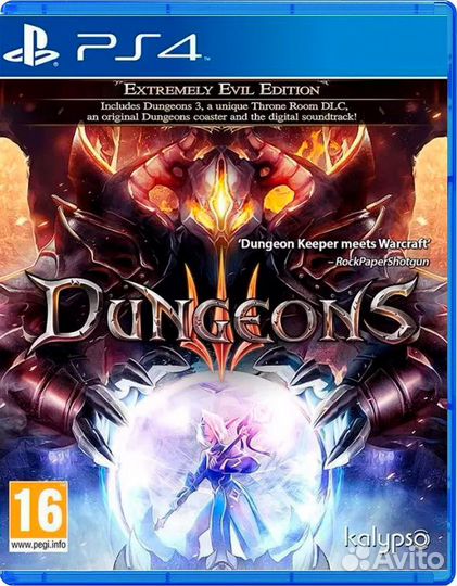 Dungeons 3. Extremely Evil Edition PS4, русская версия