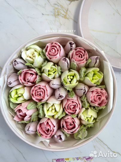 Зефирные цветы