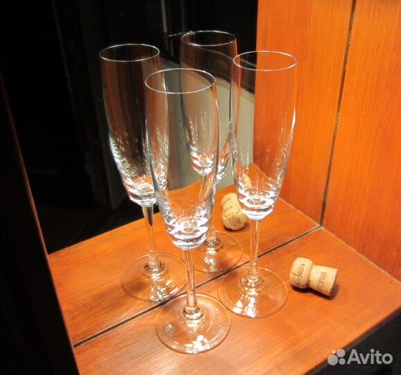 Фужеры. Бокалы. Креманки. Стекло. Подсвечники