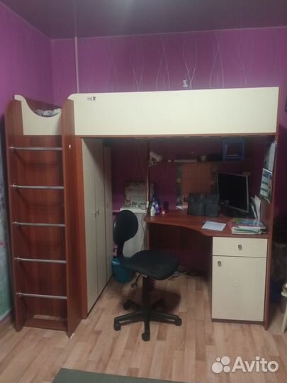 Кровать чердак