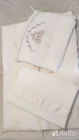 Бортики в детскую кроватку