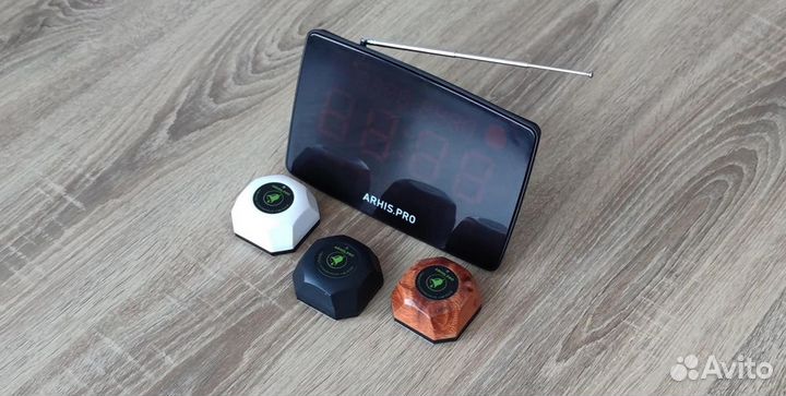 Кнопки вызова официанта Бургер и табло вызова