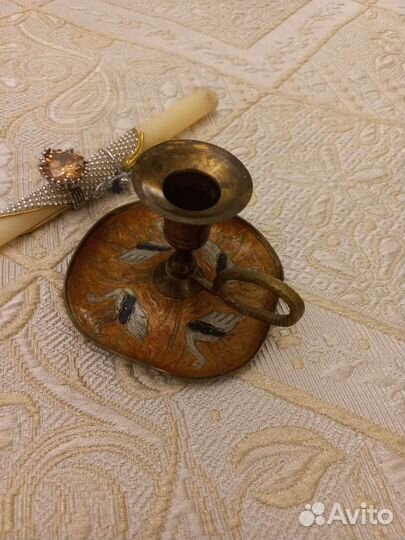 Винтажный подсвечник