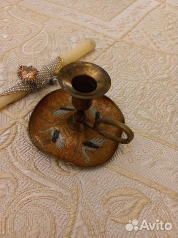 Винтажный подсвечник