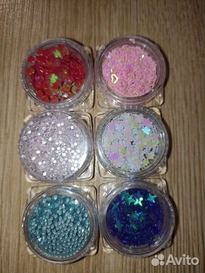 Пайетки для ногтей