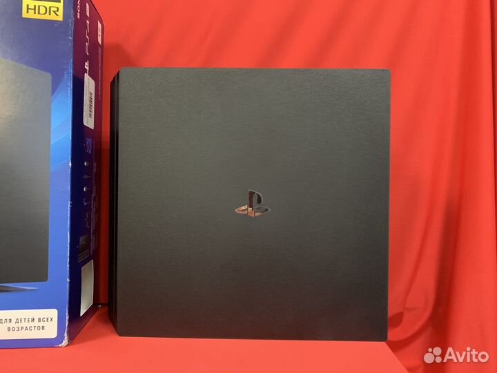 Sony playstation 4 pro черная