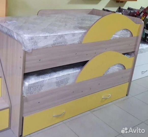 Детская выкатная кровать (новая)