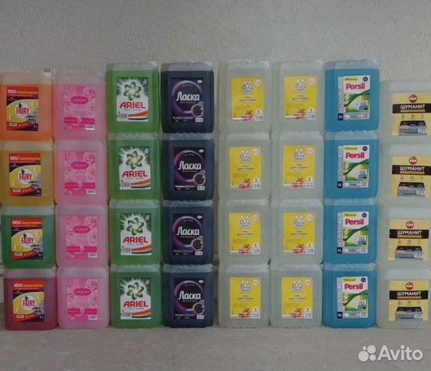 Бытовая химия 5 литров Розница/Опт