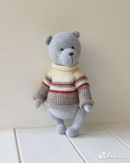 Вязаные игрушки. Мишка Тедди